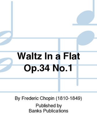 Book cover for Waltz In a Flat Op.34 No.1