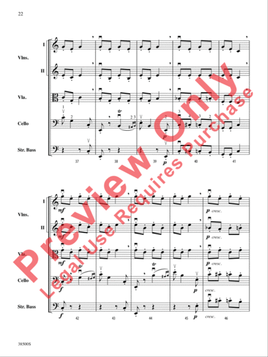 Nordic Suite String Orchestra scores gallery preview page 23