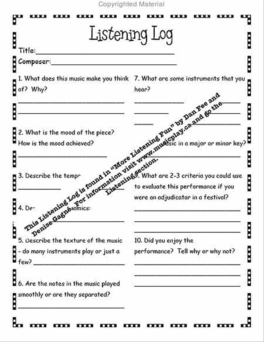 More Listening Fun CD scores gallery preview page 2