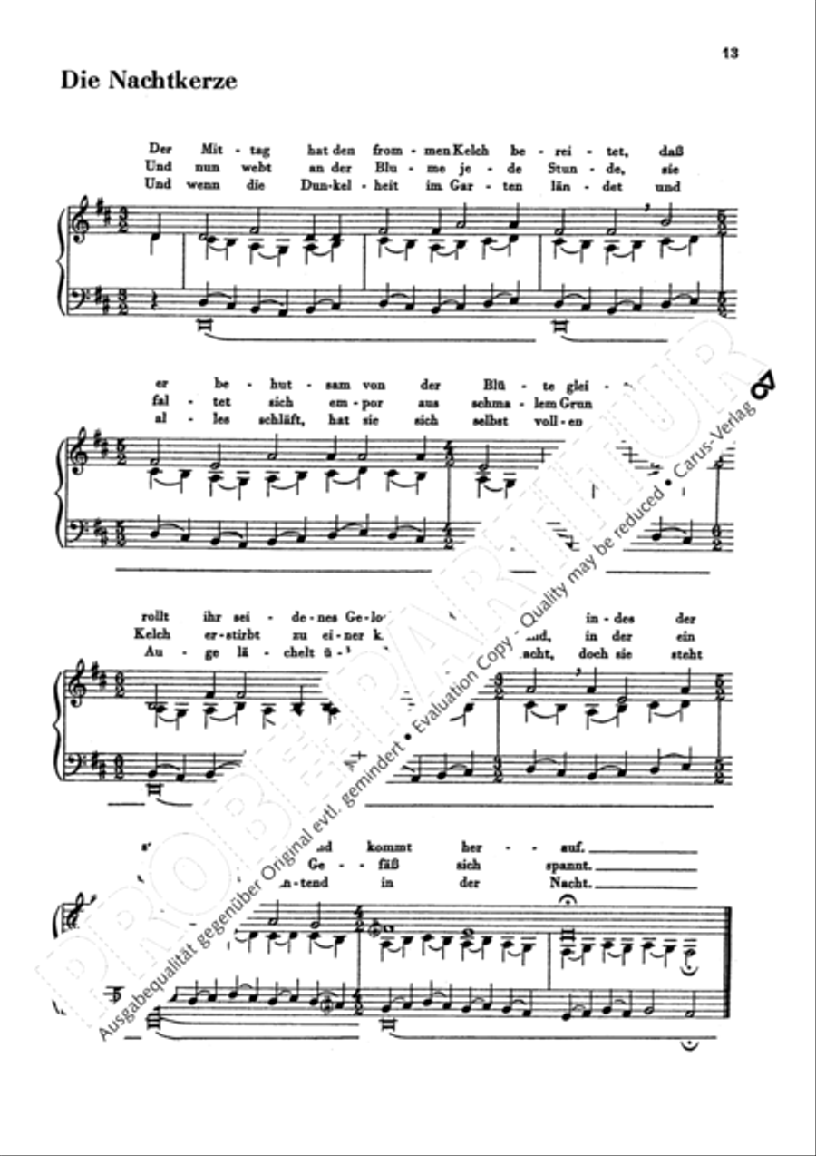 Lieder am Klavier zu singen Choir scores gallery preview page 16