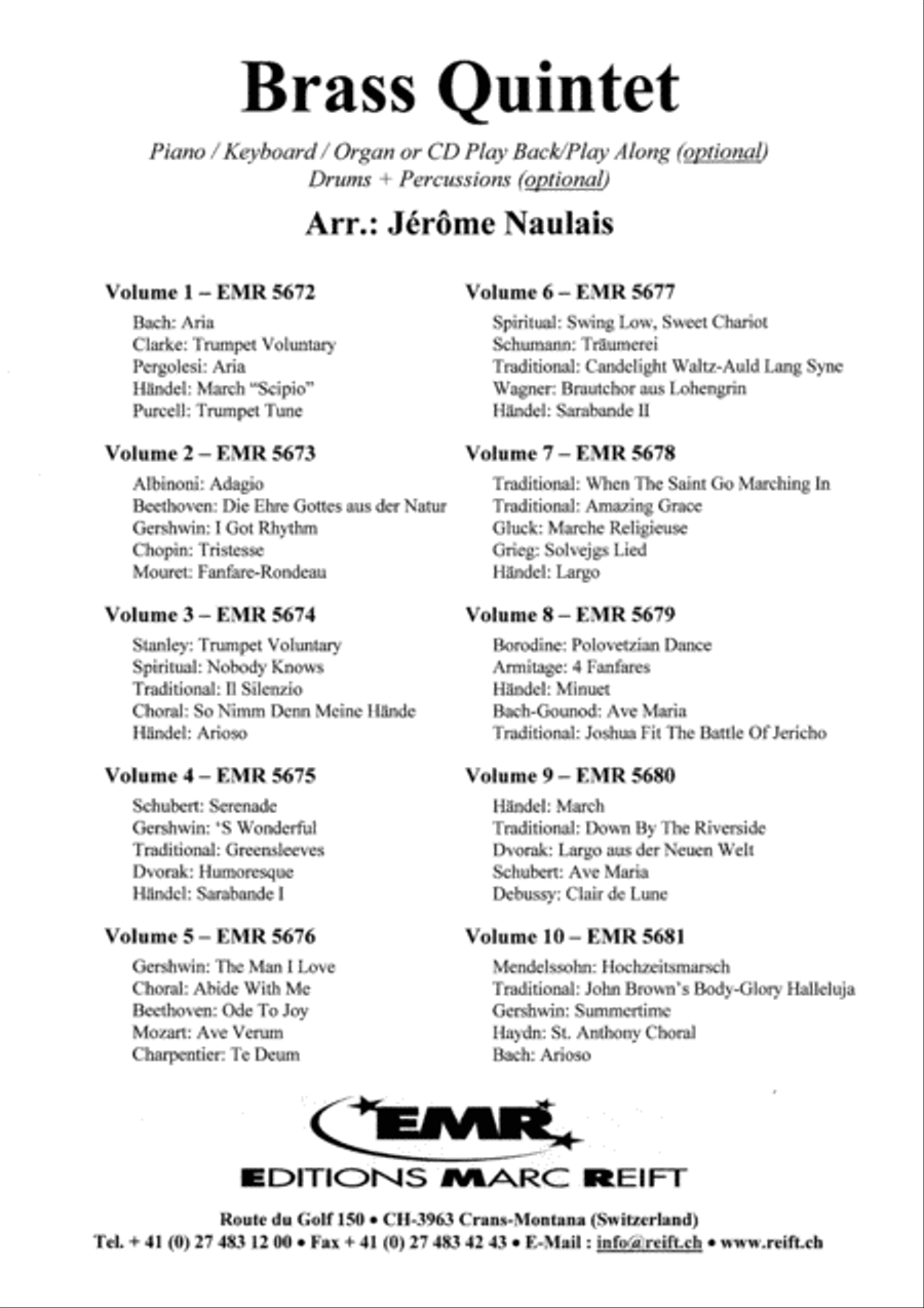 Album Volume 2 Album Volume 2 Brass Band scores gallery preview page 8