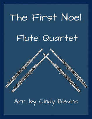 Book cover for The First Noel, for Flute Quartet