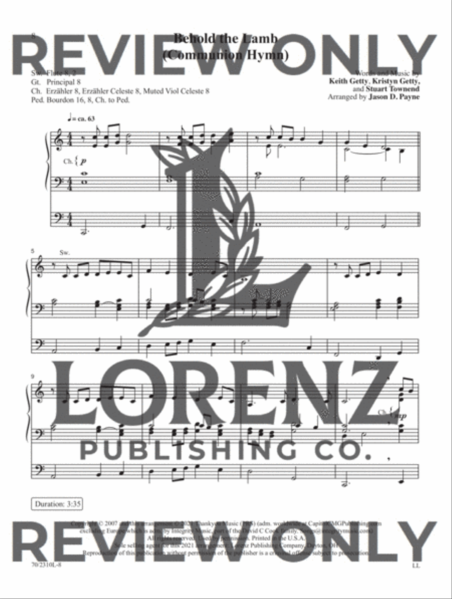 My Hope Is Found My Hope Is Found Organ Solo scores gallery preview page 7