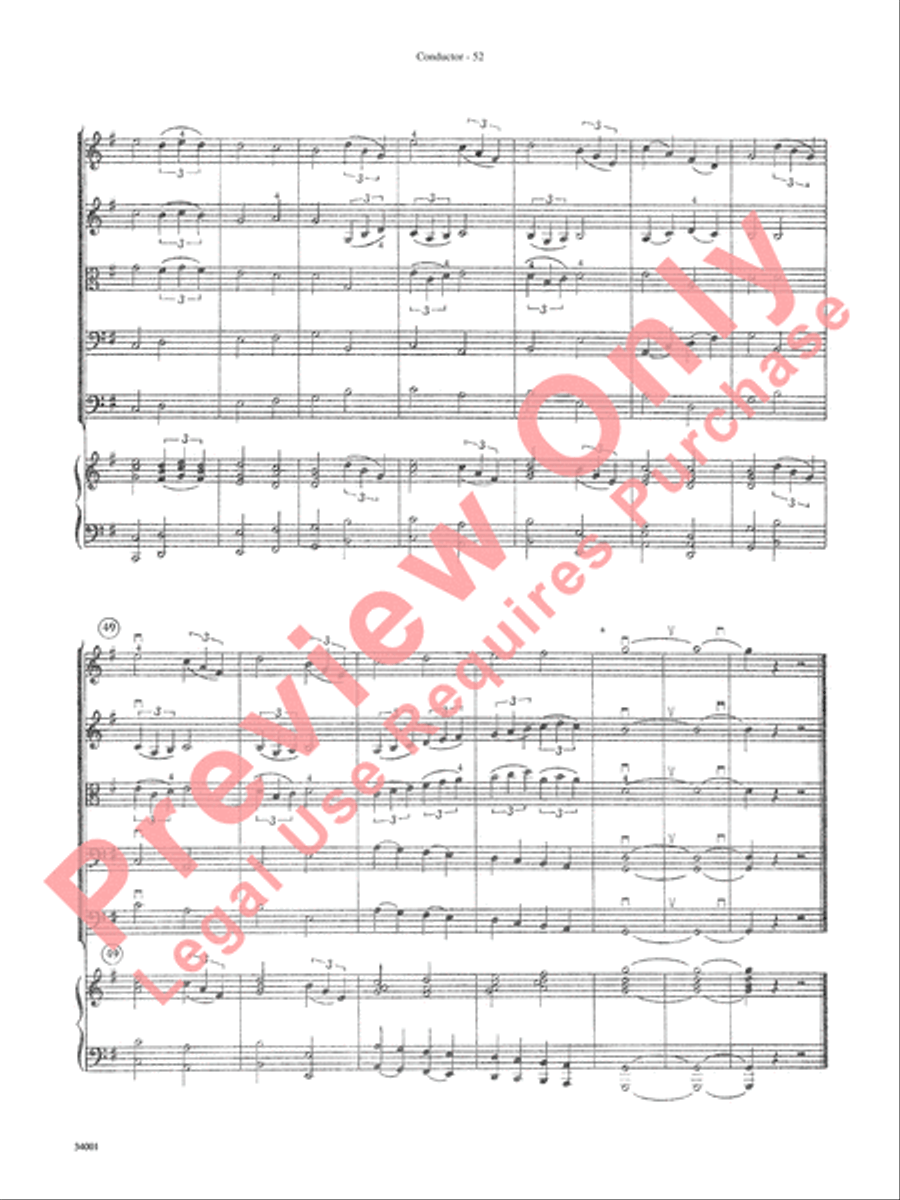 Classics from Merle Isaac String Orchestra scores gallery preview page 53