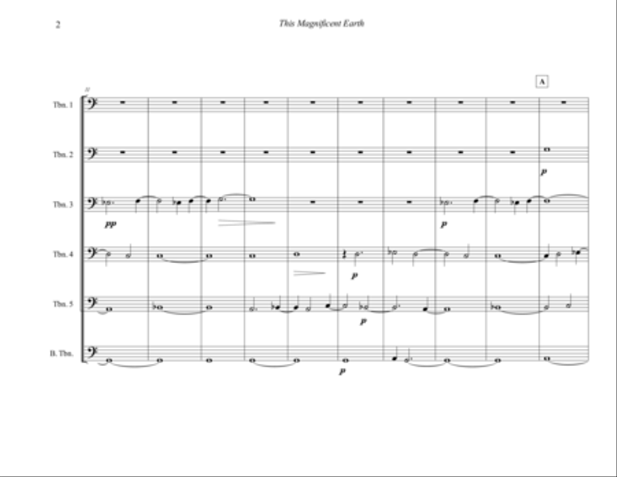 This Magnificent Earth Brass Ensemble scores gallery preview page 4