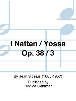 Book cover for I Natten / Yossa Op. 38 / 3