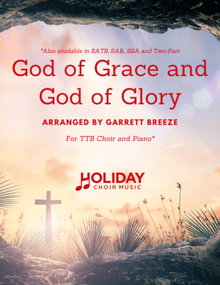 God of Grace and God of Glory (TTB)