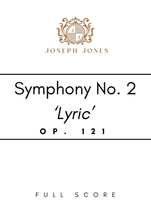 Symphony No. 2, Op. 121 - Score Only