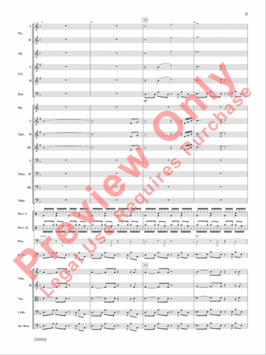The Children of Sanchez Full Orchestra scores gallery preview page 10