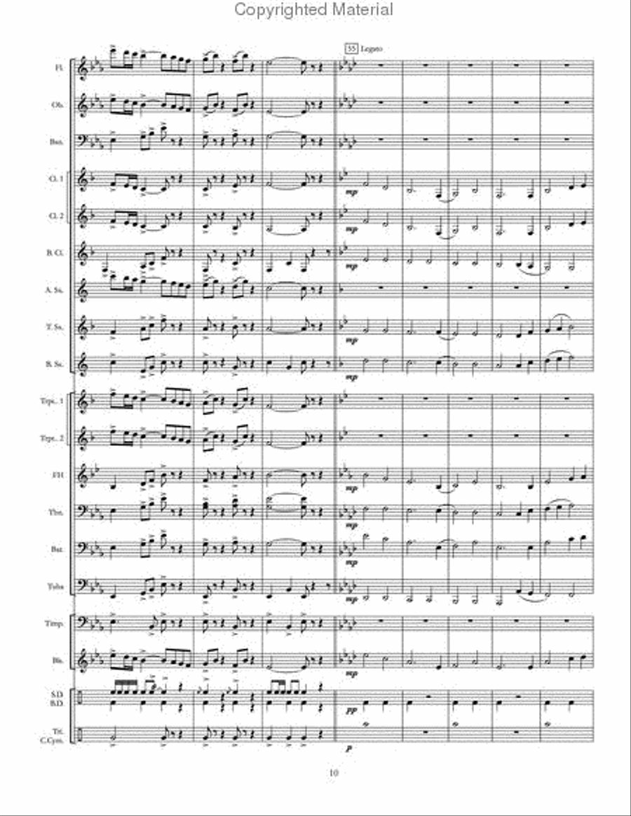 Natchez Trace Concert Band scores gallery preview page 11