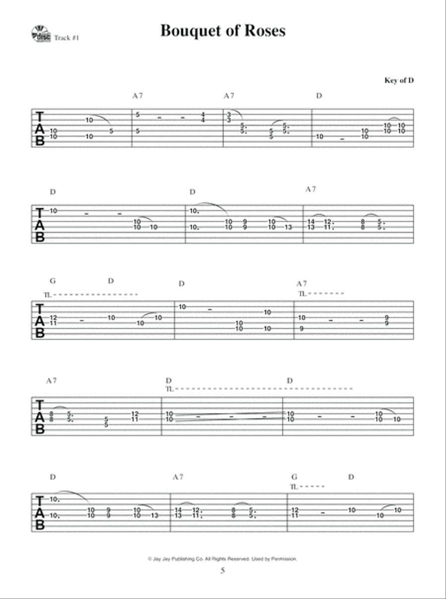 Little Roy Wiggins - Memory Time Electric Guitar scores gallery preview page 6