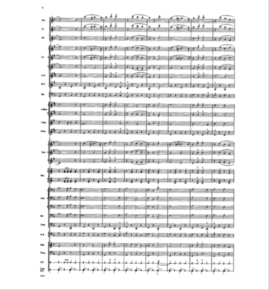 Allied Honor Allied Honor Concert Band scores gallery preview page 3