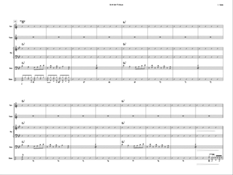 On My Way To Harlem Tenor Saxophone scores gallery preview page 5
