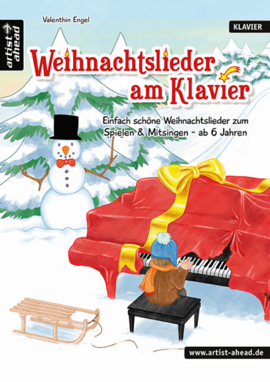 Weihnachtslieder am Klavier Piano scores gallery preview page 1