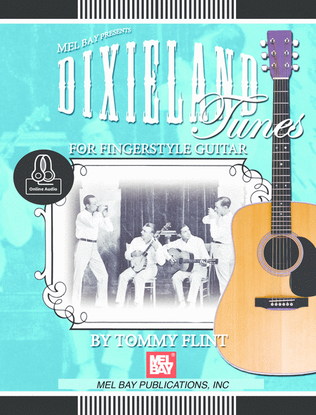 Book cover for Dixieland Tunes for Fingerstyle Guitar