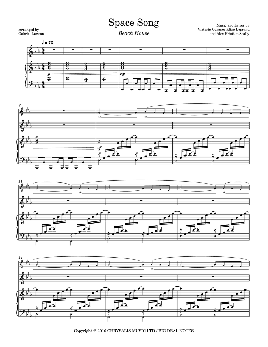 Book cover for Space Song