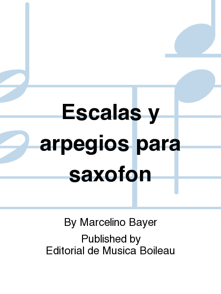 Escalas y Arpegios Saxofon