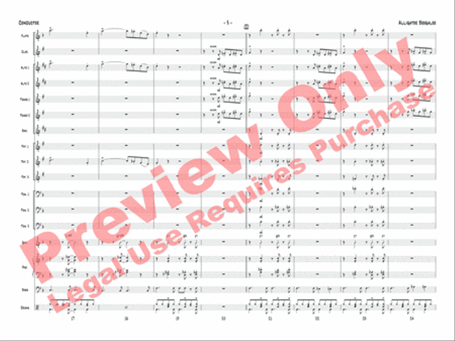 Alligator Boogaloo Jazz Ensemble scores gallery preview page 6