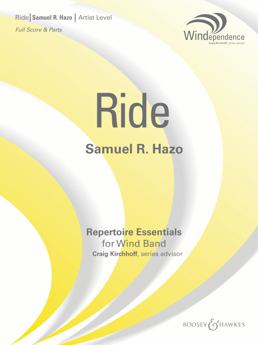 Ride Concert Band scores gallery preview page 1