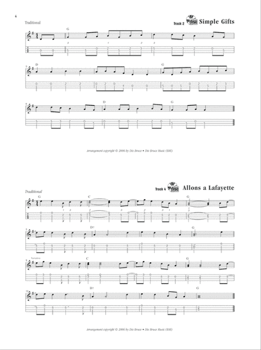 Favorite Mandolin Picking Tunes Mandolin scores gallery preview page 5