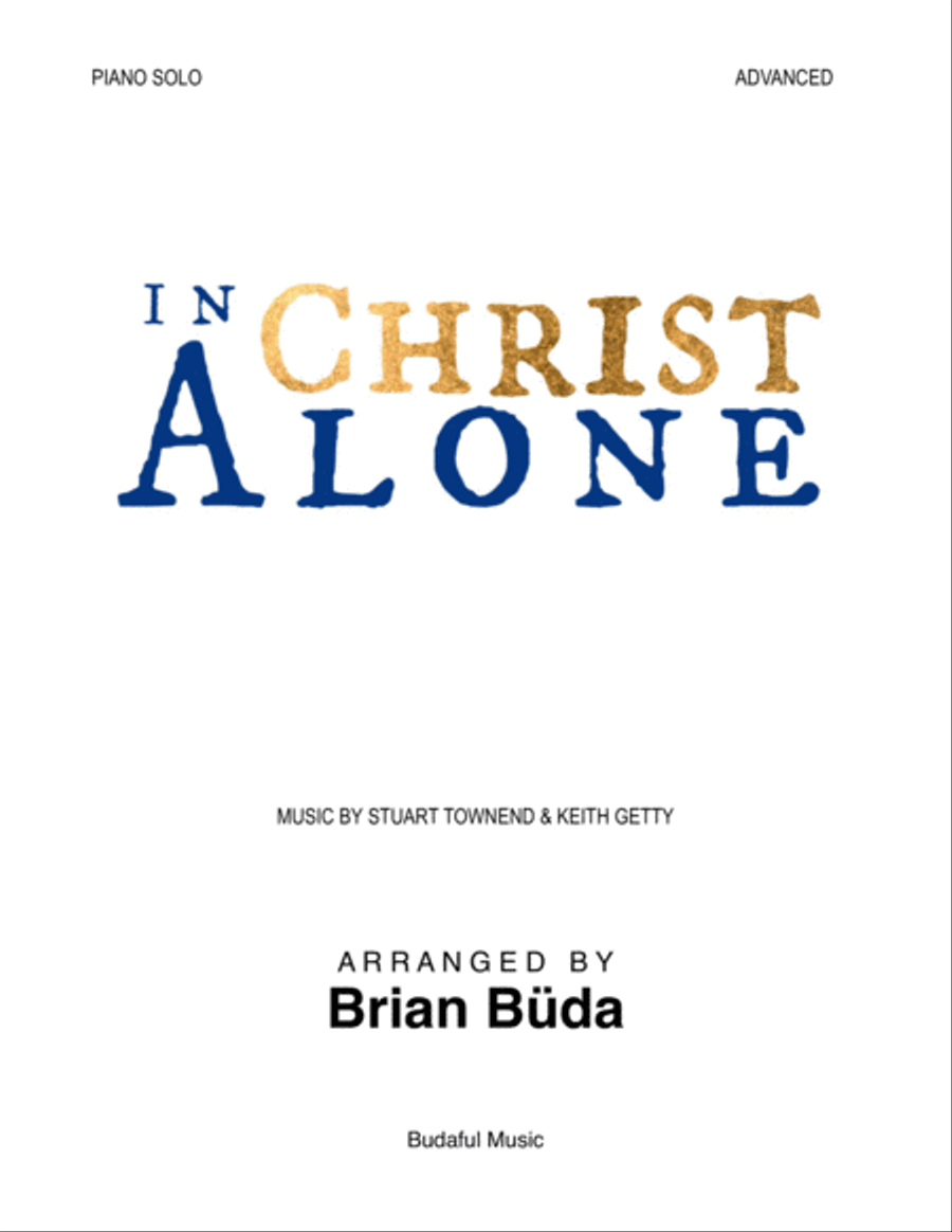 In Christ Alone Piano Solo scores gallery preview page 1