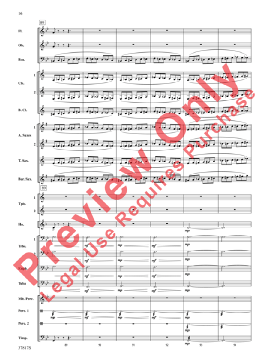 La Tregenda La Tregenda Concert Band scores gallery preview page 9