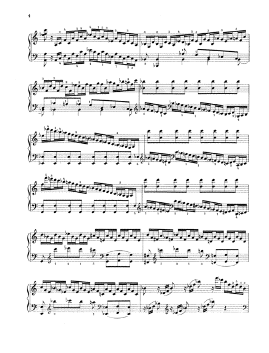 Fantasy and Fugue C major, K. 394 [383 a] Piano Solo scores gallery preview page 3