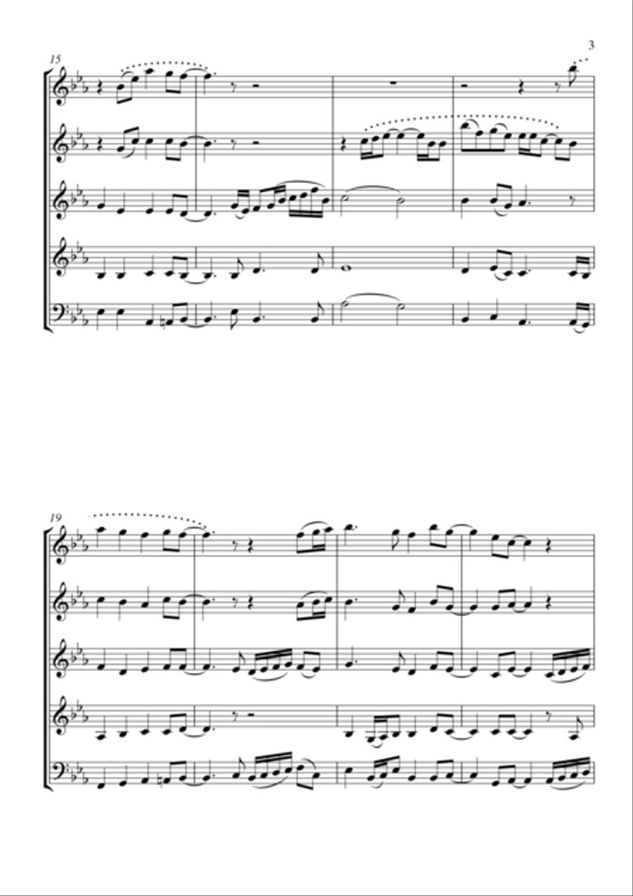 Can You Feel The Love Tonight Can You Feel The Love Tonight Woodwind Quintet scores gallery preview page 4