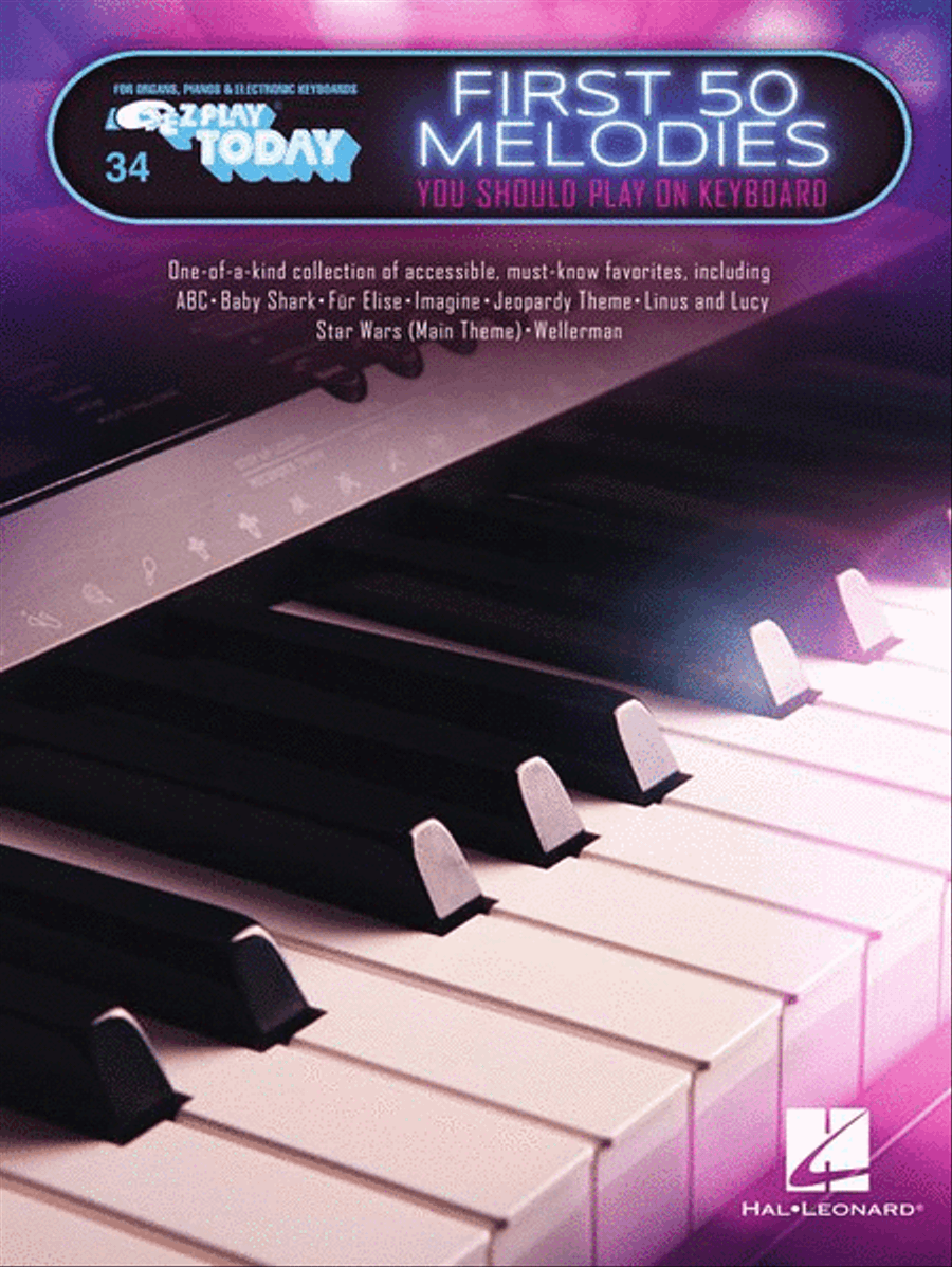 First 50 Melodies You Should Play on Keyboard Electronic Keyboard scores gallery preview page 2