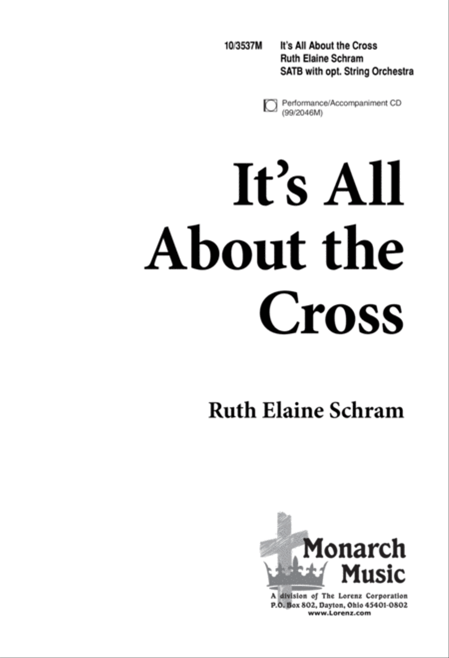 It's All About the Cross 4-Part scores gallery preview page 1