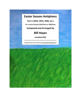 Antiphons for the Easter Season (Book - 21 pages)