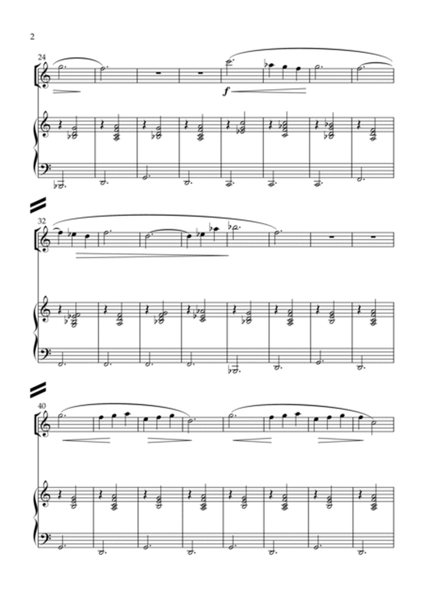 Gymnopédie nº 2 - For Clarinet in Bb and Piano image number null
