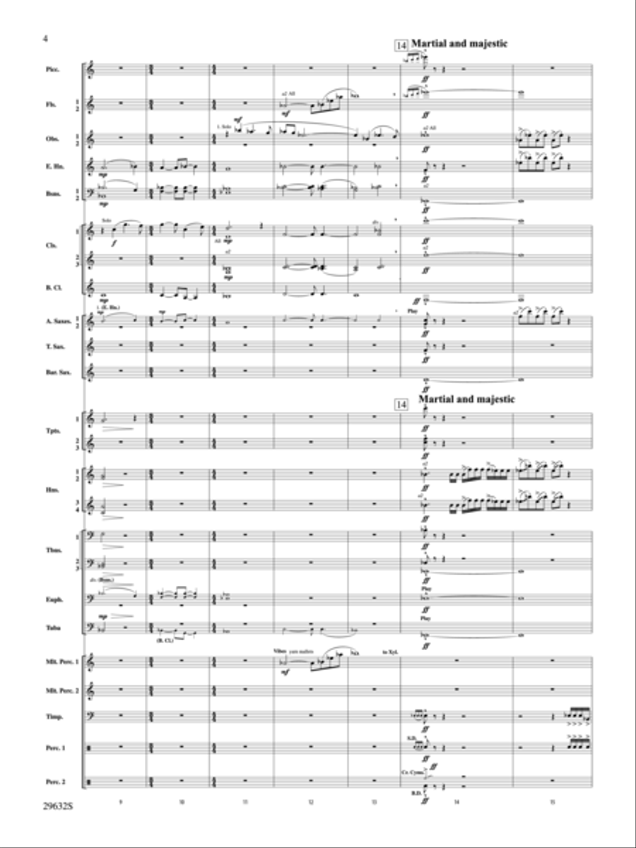 Silverado Concert Band scores gallery preview page 3