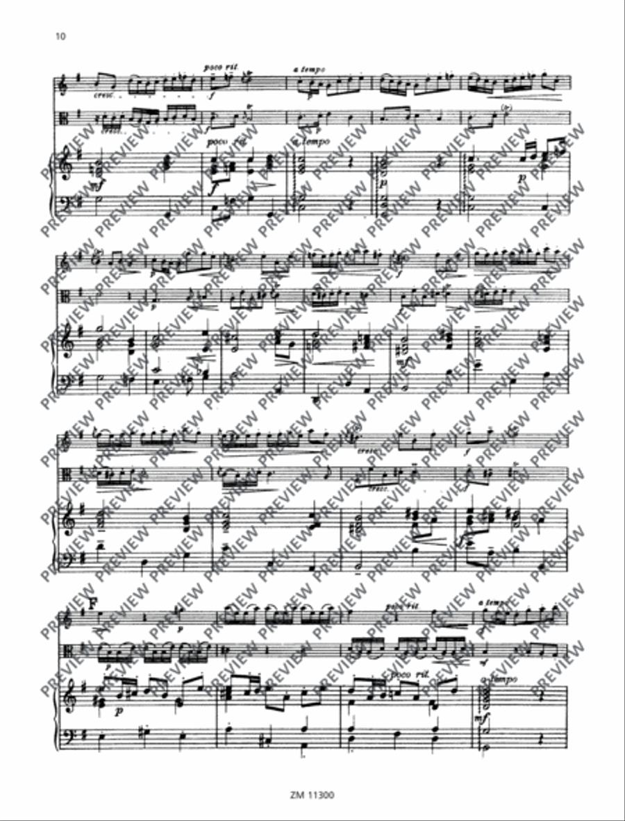 Sonata Flute scores gallery preview page 11