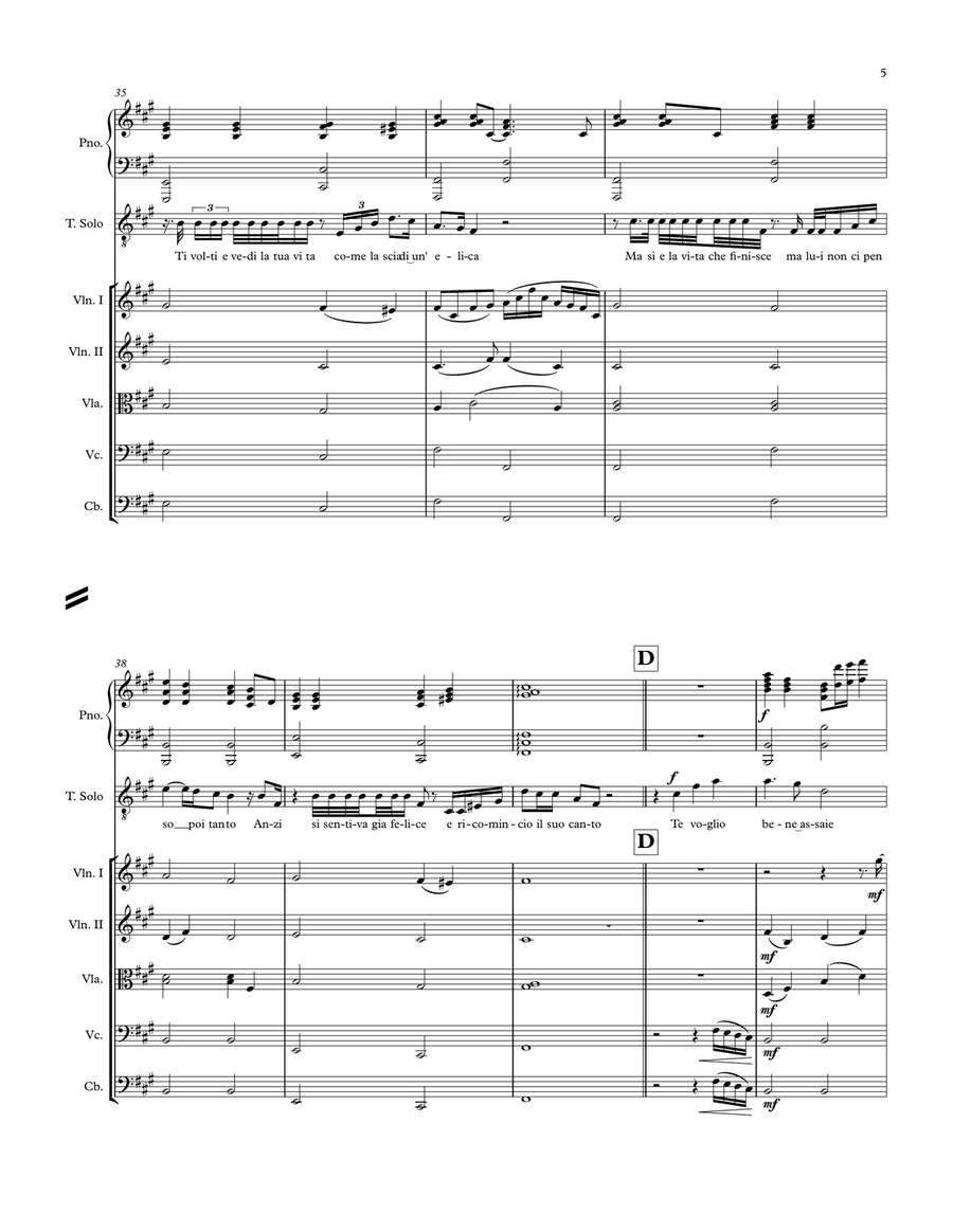 Caruso Small Ensemble scores gallery preview page 5