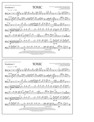 Toxic (arr. Tom Wallace) - Trombone 1