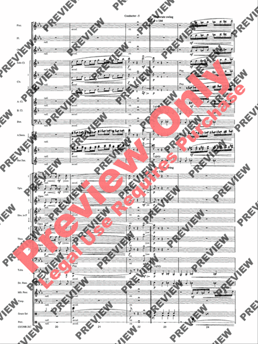 In the Miller Mood Concert Band scores gallery preview page 8