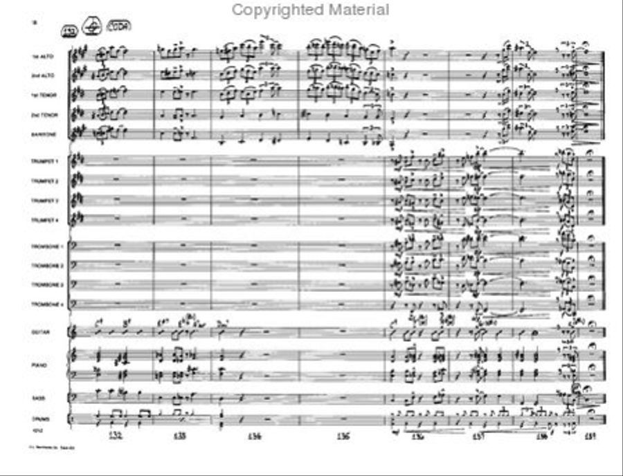 Sax-O-Rama Jazz Ensemble scores gallery preview page 18