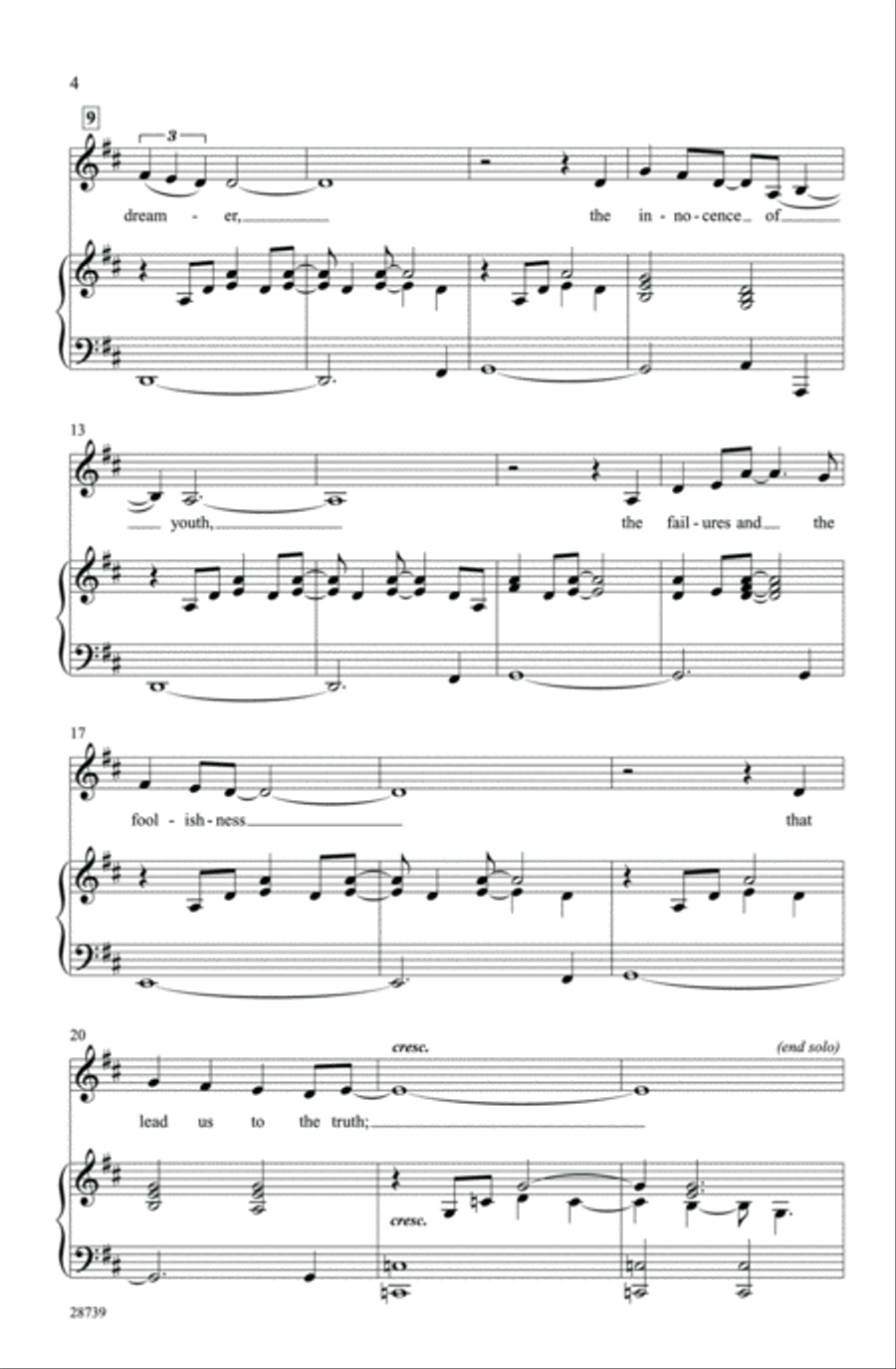 The Human Heart Women's Choir scores gallery preview page 3