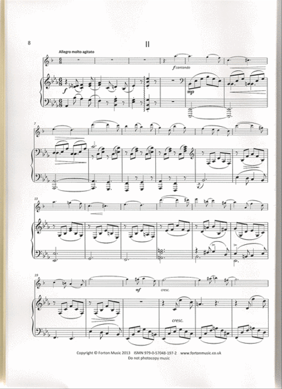 Drei Fantasiestucke Drei Fantasiestucke Tenor Saxophone scores gallery preview page 3
