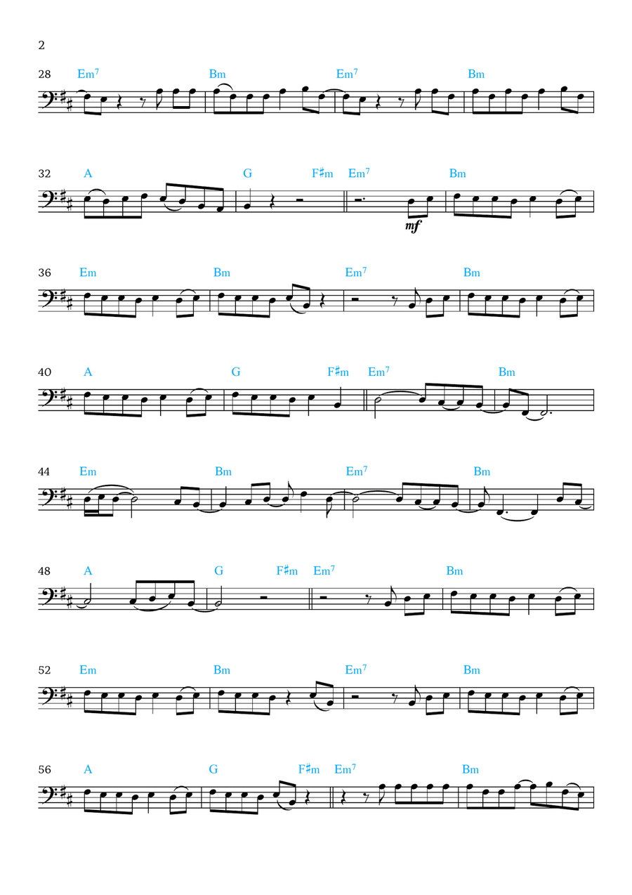 Lunch Bassoon Solo scores gallery preview page 2