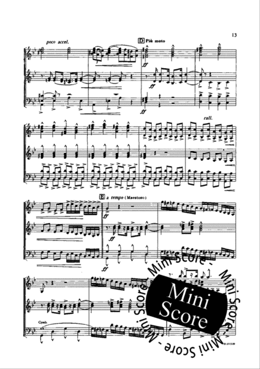 Othello Concert Band scores gallery preview page 15