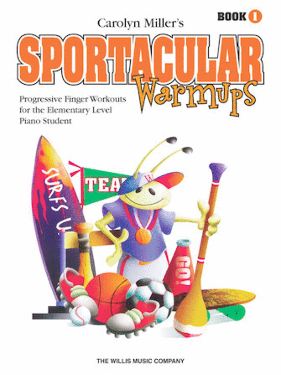 Sportacular Warm-Ups, Book 1 Easy Piano scores gallery preview page 1