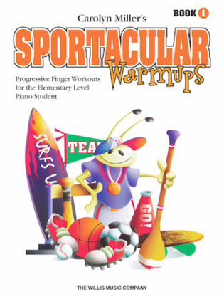 Book cover for Sportacular Warm-Ups, Book 1