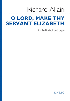 Book cover for O Lord, Make Thy Servant Elizabeth