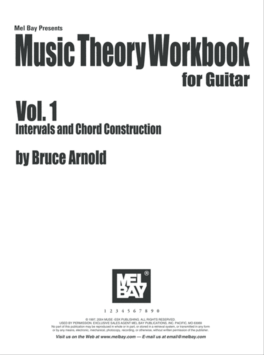 Music Theory Workbook for Guitar Volume 1 Guitar scores gallery preview page 2