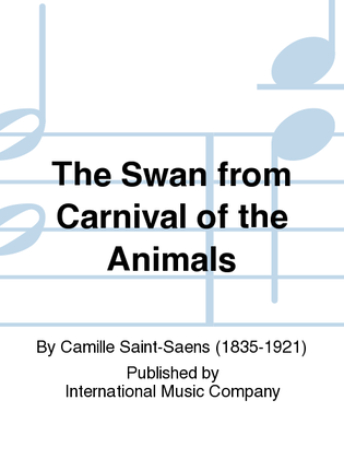Book cover for The Swan From Carnival Of The Animals