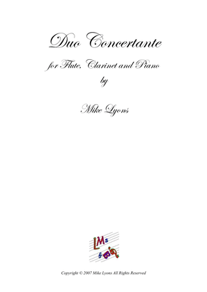 Duo Concertante (Fl. Cl.and Piano)