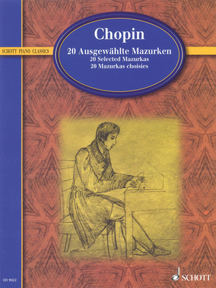 Book cover for 20 Selected Mazurkas