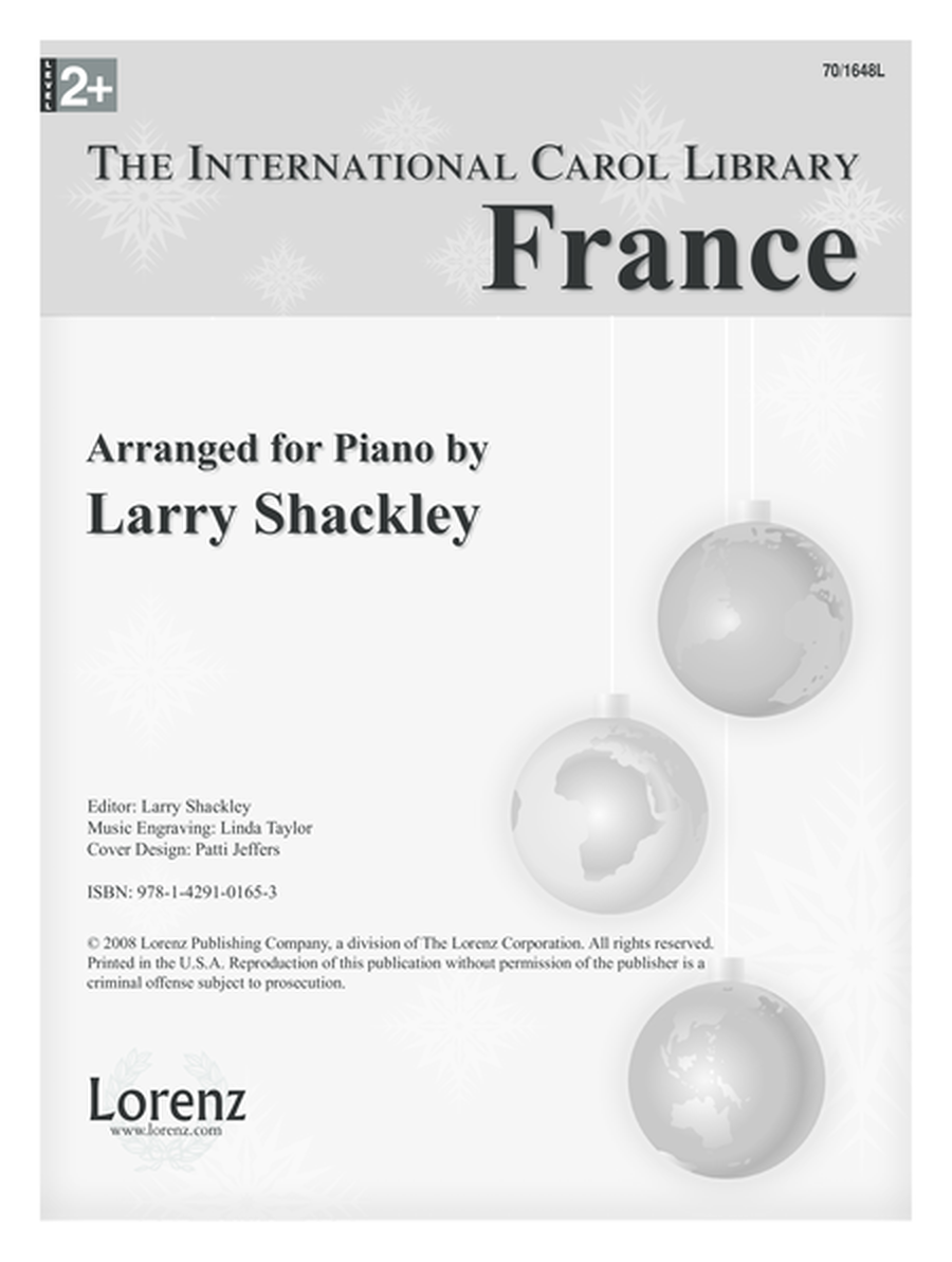 The International Carol Library - France image number null